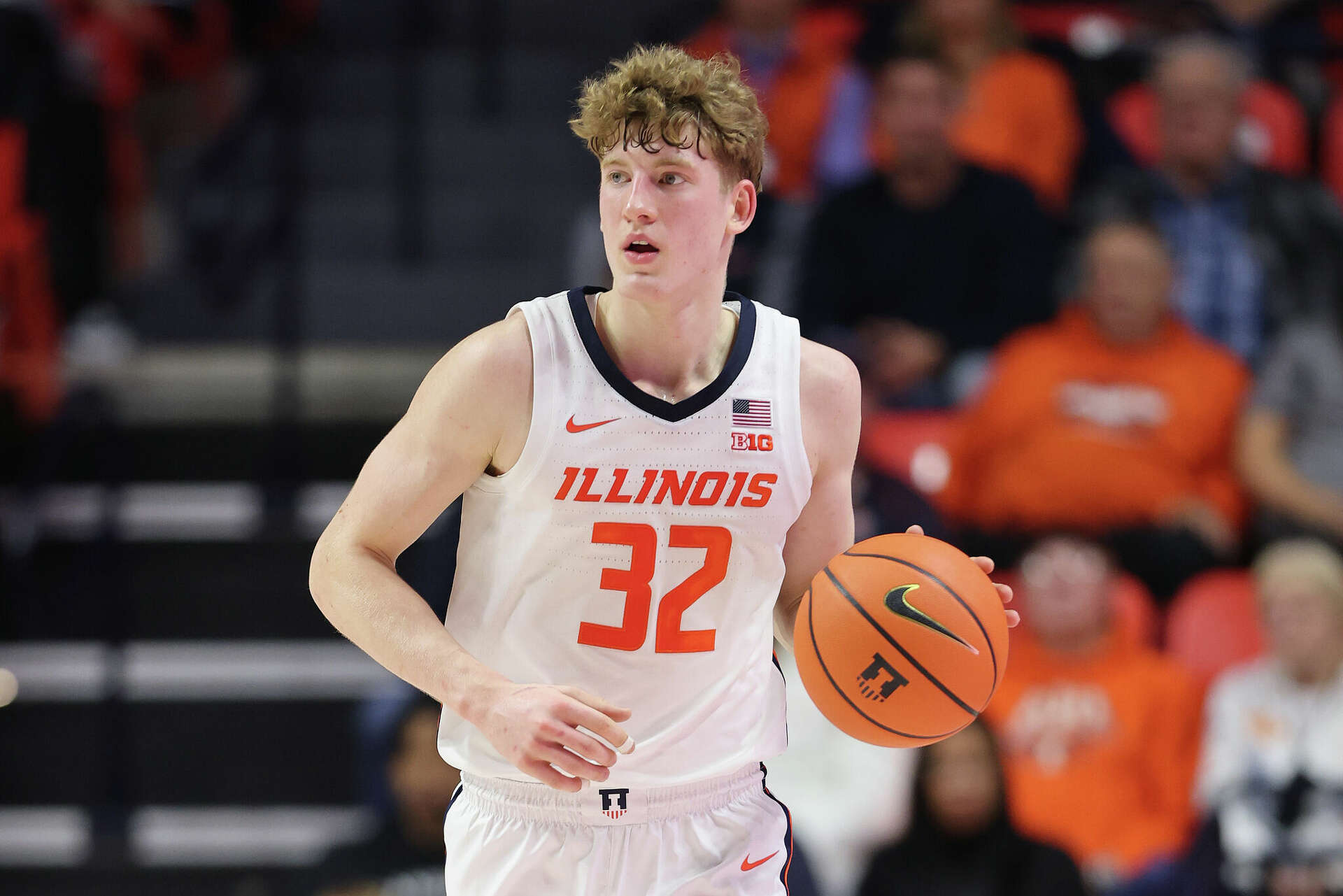 Illinois basketball's Kasparas Jakucionis sidelined vs. Penn State
