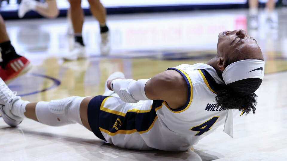 California’s Kayla Williams celebrates a basket and a foul in 2nd quarter against NC State during NCAA Women’s basketball game at Haas Pavilion in Berkeley, Calif., on Thursday, January 9, 2025.