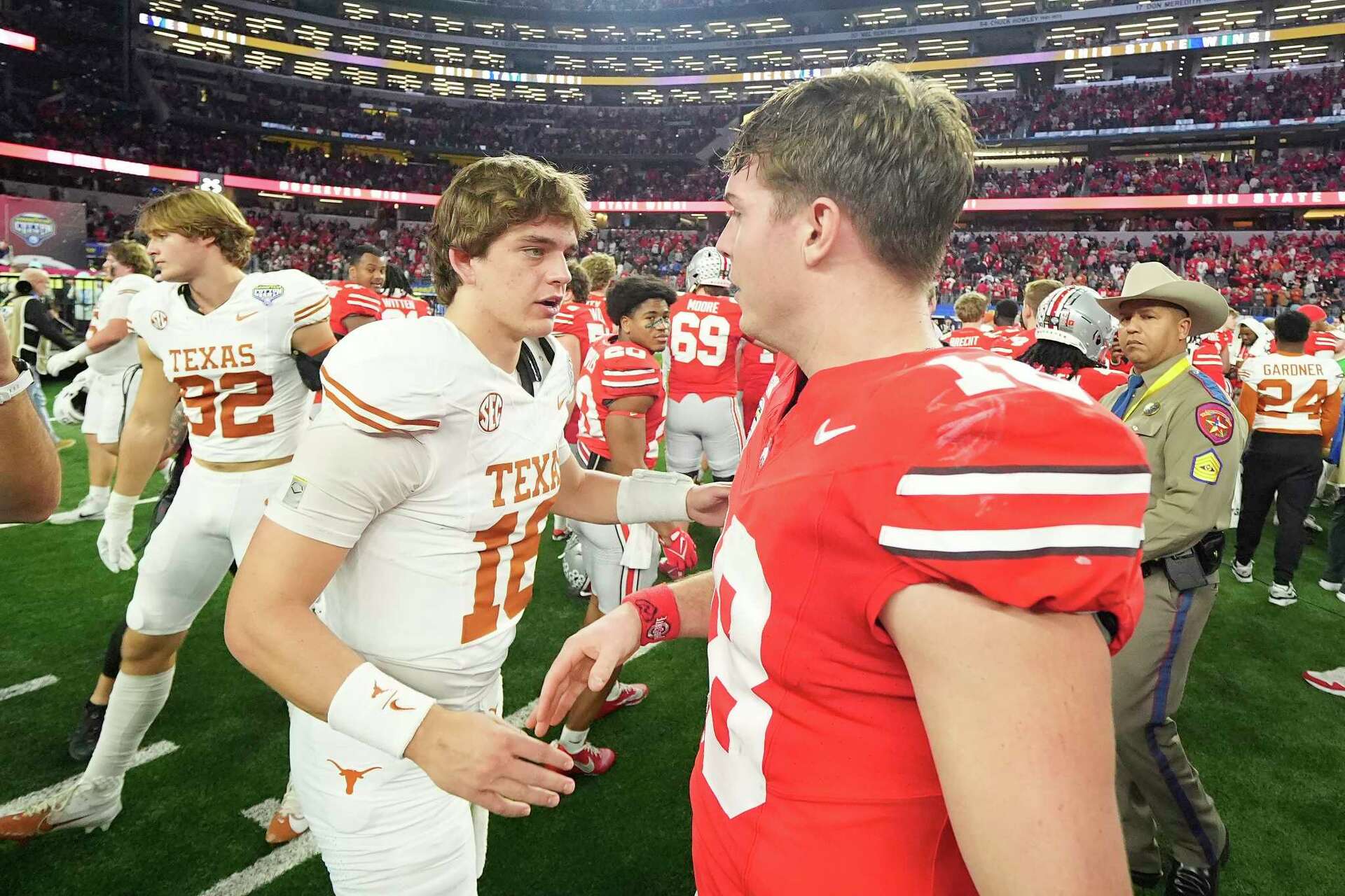 Texas QB Quinn Ewers declares for NFL draft as program ushers in Arch ...