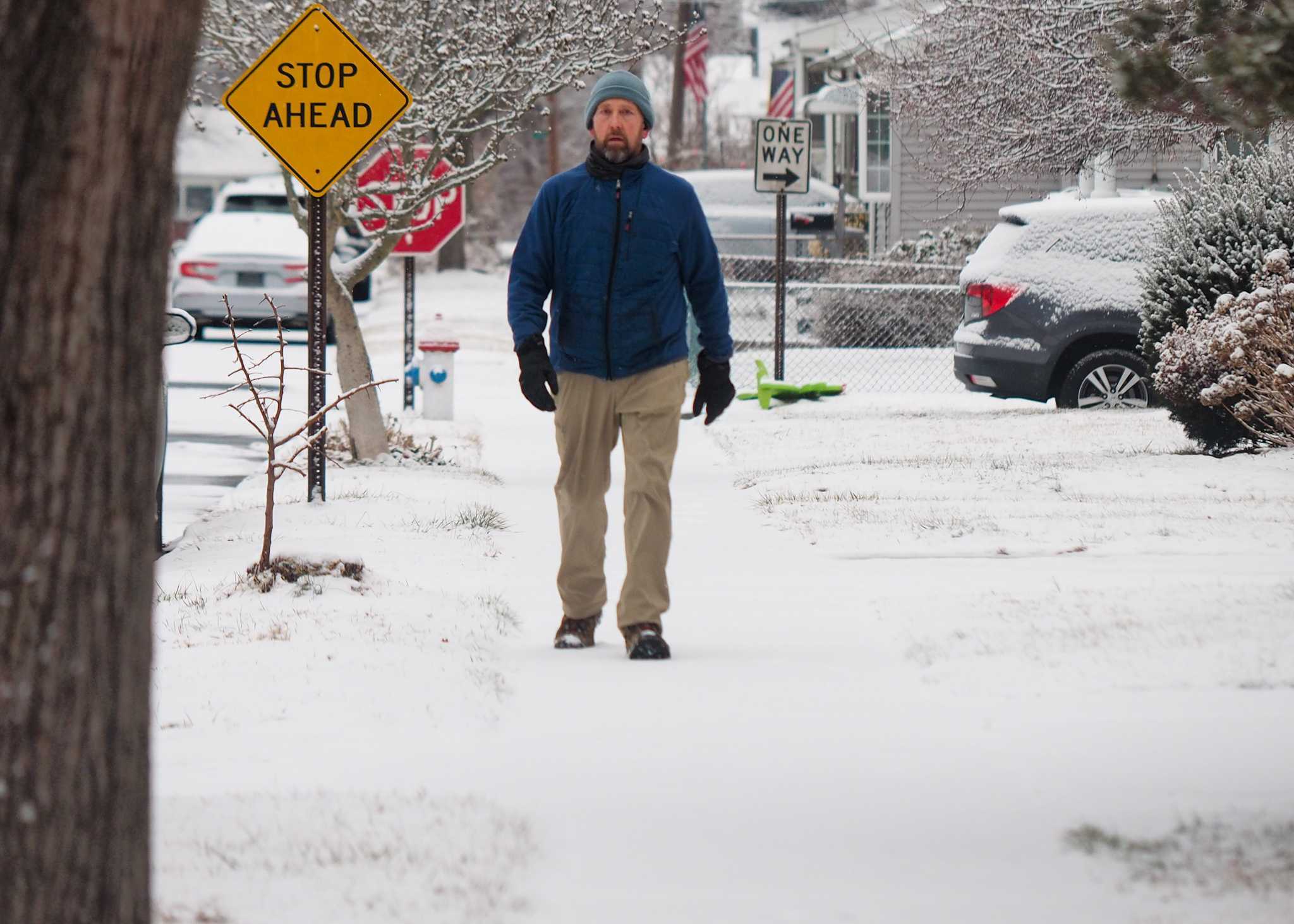 Here's how much snow fell in Connecticut on Saturday