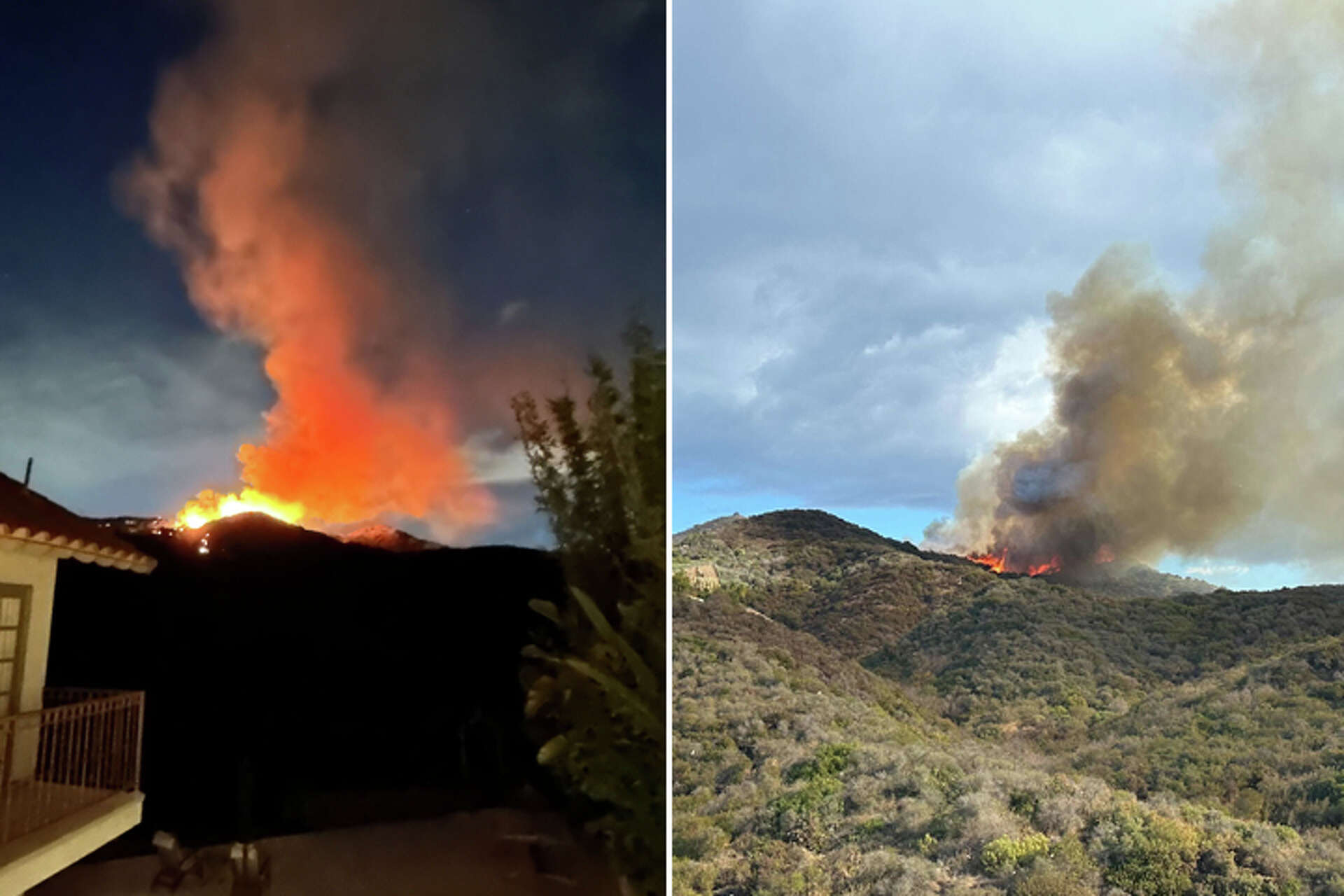 Was an LA fire started by rekindling of a blaze from New Year's?