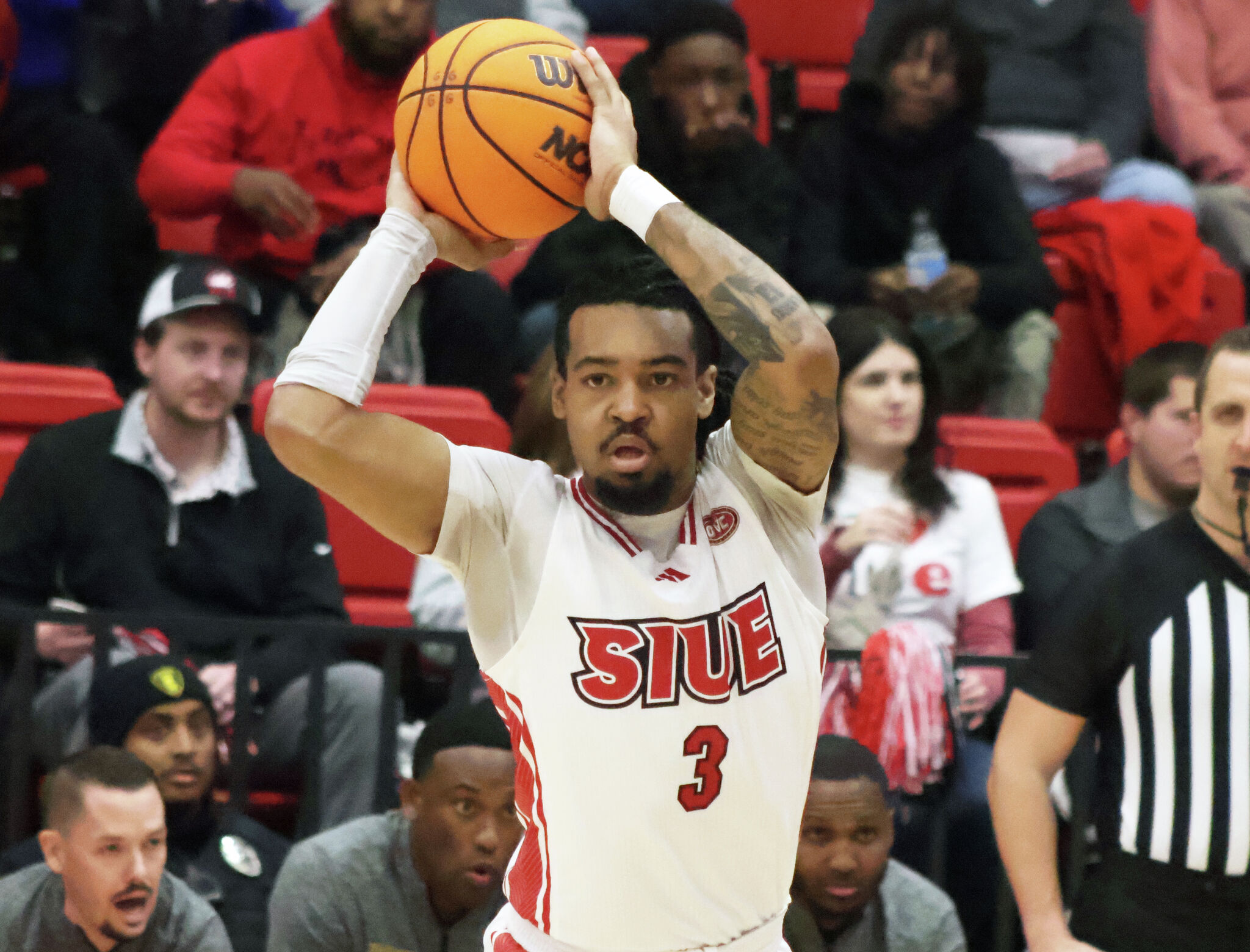 SIUE to retire Ray'Sean Taylor jersey in Edwardsville, IL