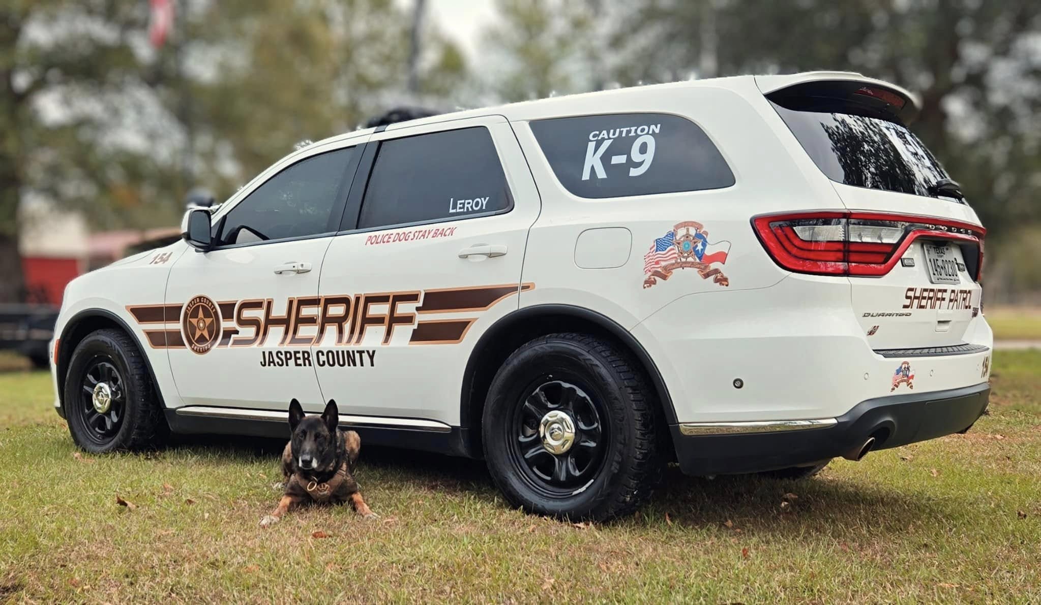 Jasper's County Sheriff's Office Adds New K9 Officer 'leroy'