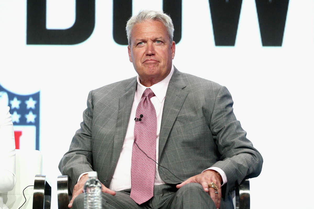 BEVERLY HILLS, CA - JULY 26: Former NFL coach & ESPN analyst Rex Ryan of 'ESPN's Sunday's NFL Countdown' speaks onstage during the ESPN portion of the 2017 Summer Television Critics Association Press Tour at The Beverly Hilton Hotel on July 26, 2017 in Beverly Hills, California. (Photo by Frederick M. Brown/Getty Images)