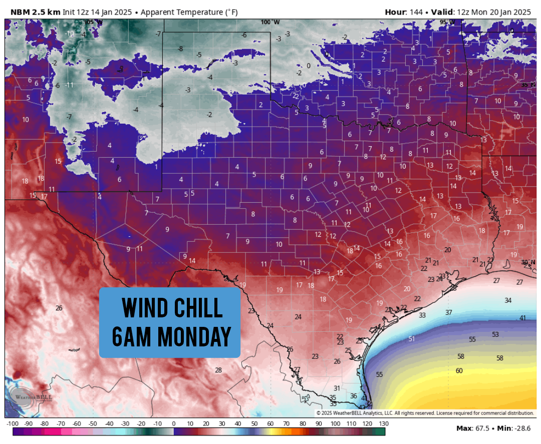 Polar Vortex 2025 Texas