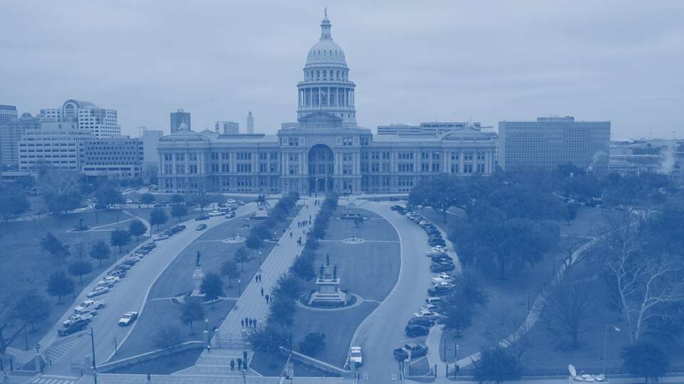 The Texas Capitol on Tuesday, Jan. 14, 2003, in Austin. 