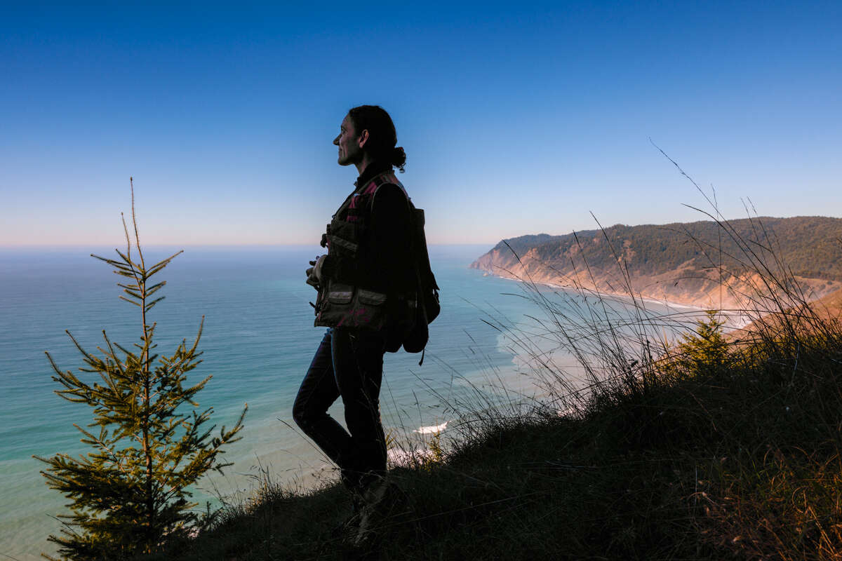 Scenes from a coastal property in Mendocino County that abuts the southern terminus of the Lost Coast Trail and is slated to be developed for public recreation.