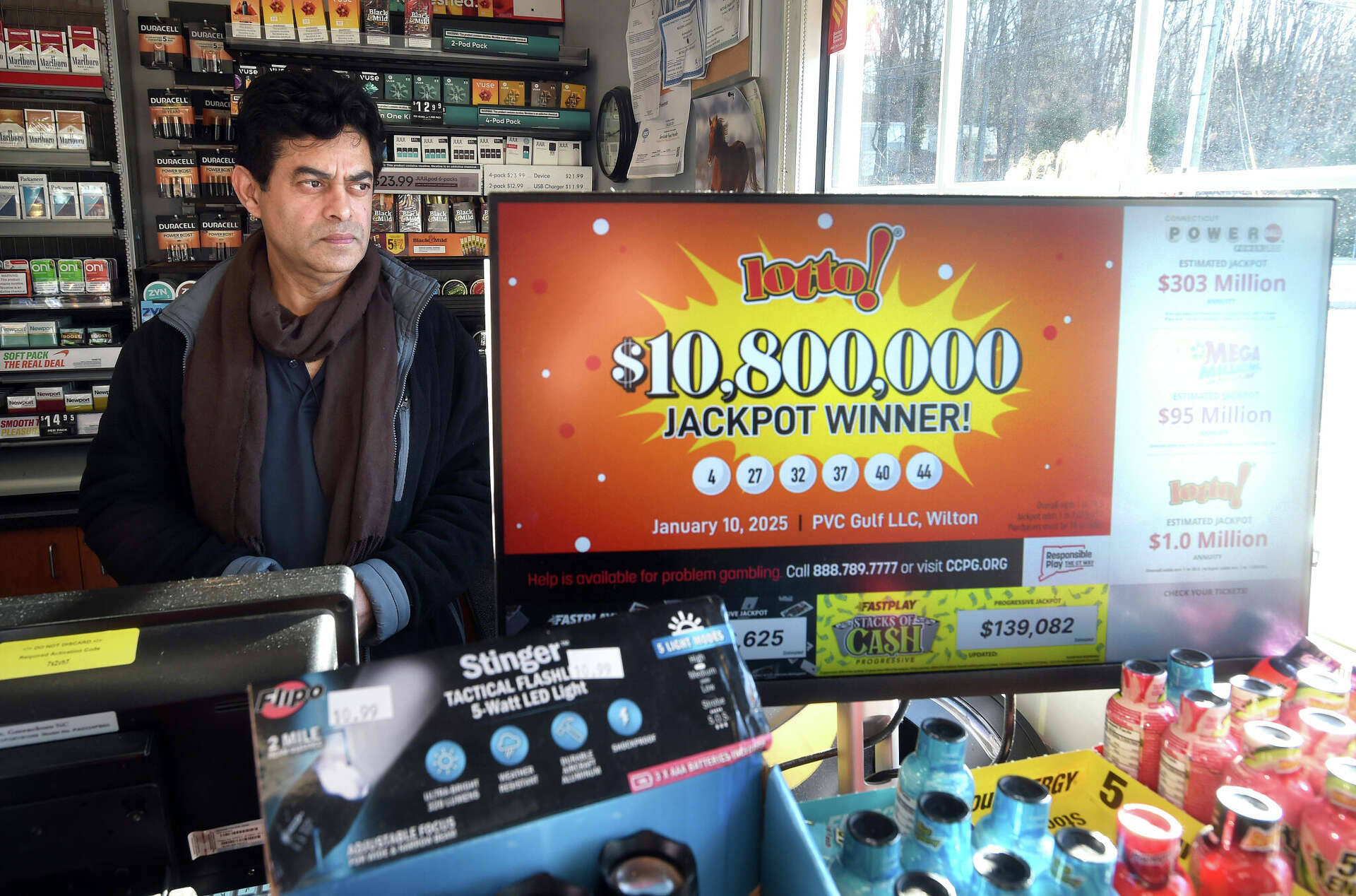 do m and s sell cigarettes Lucky' Wilton store owner shocked to sell $10.8M Lotto! ticket
