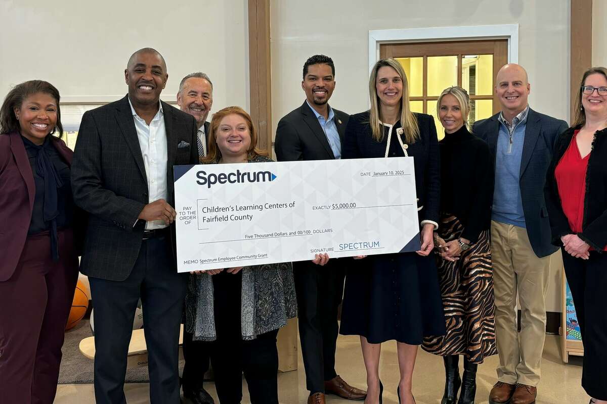 Stamford's Spectrum donates $5K to Children's Learning Centers and other news