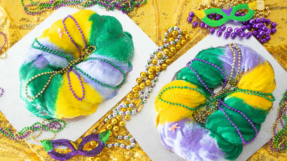 It's king cake season in Houston and one of the bakeries serving it is Common Bond.