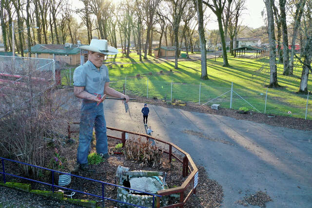 How a 20-foot cowboy became the symbol of a NorCal town