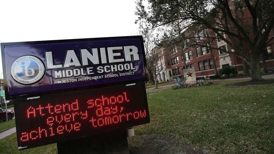 Sidney Lanier Middle School in Houston.