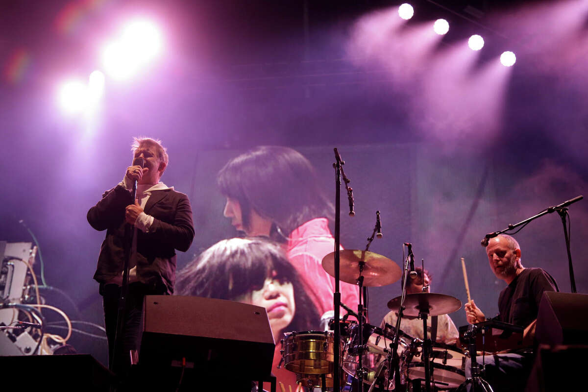 FILE: James Murphy of LCD Soundsystem performs during the Axe Ceremonia music festival 2024 at Parque Bicentenario.