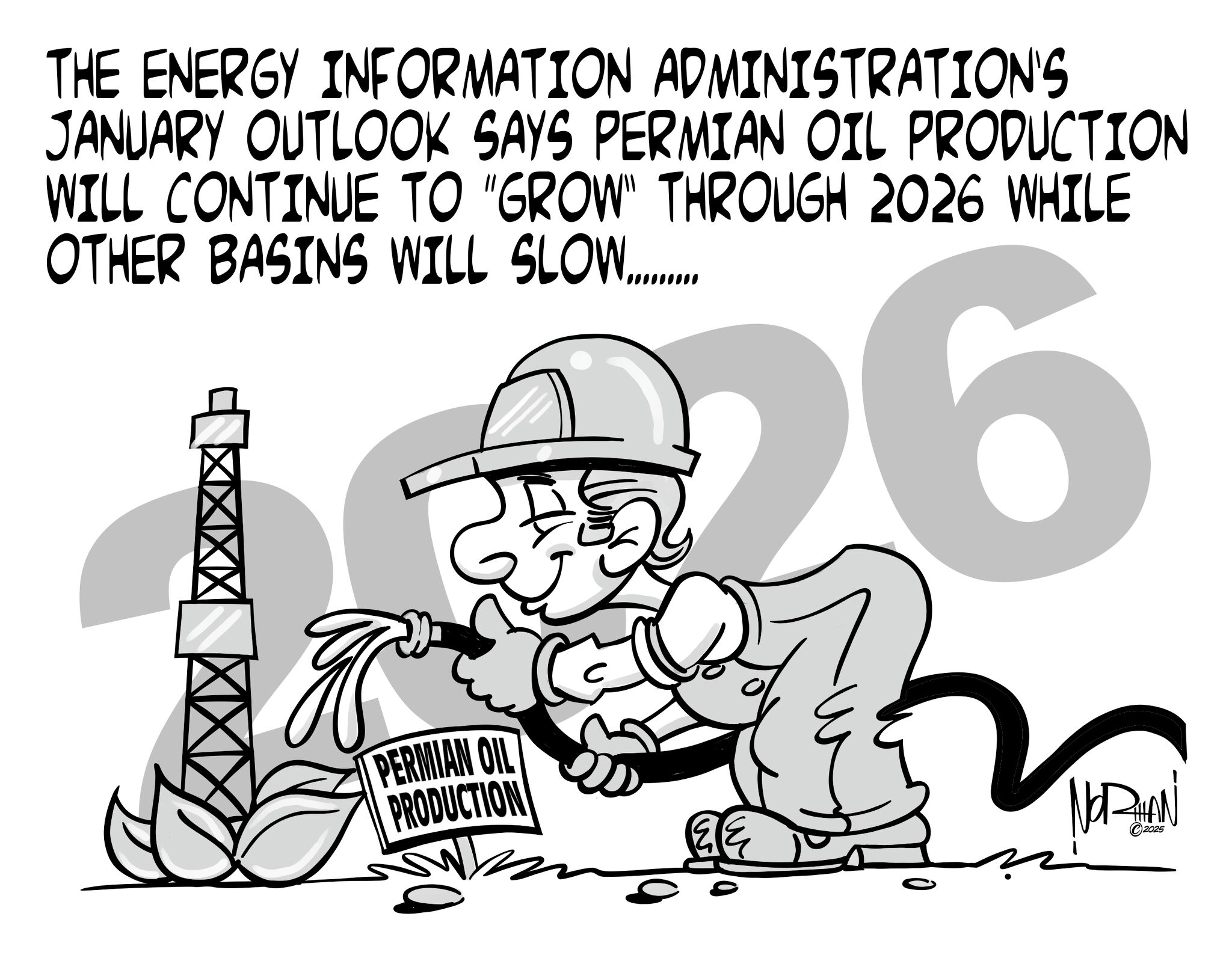 EIA: US oil production to grow through 2025, slow down in 2026