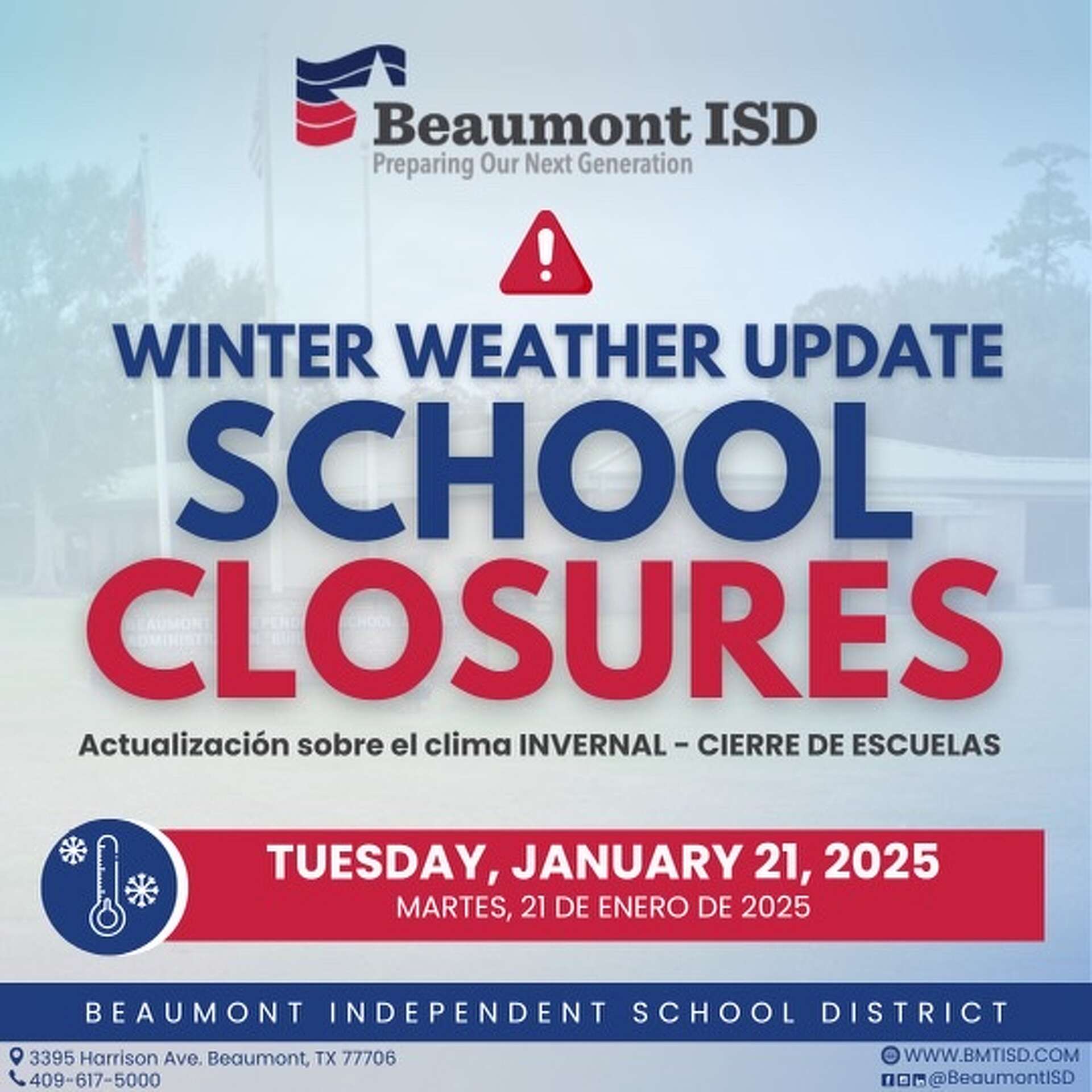 Lowcountry Schools Governments Announce Changes Due to Winter Weather