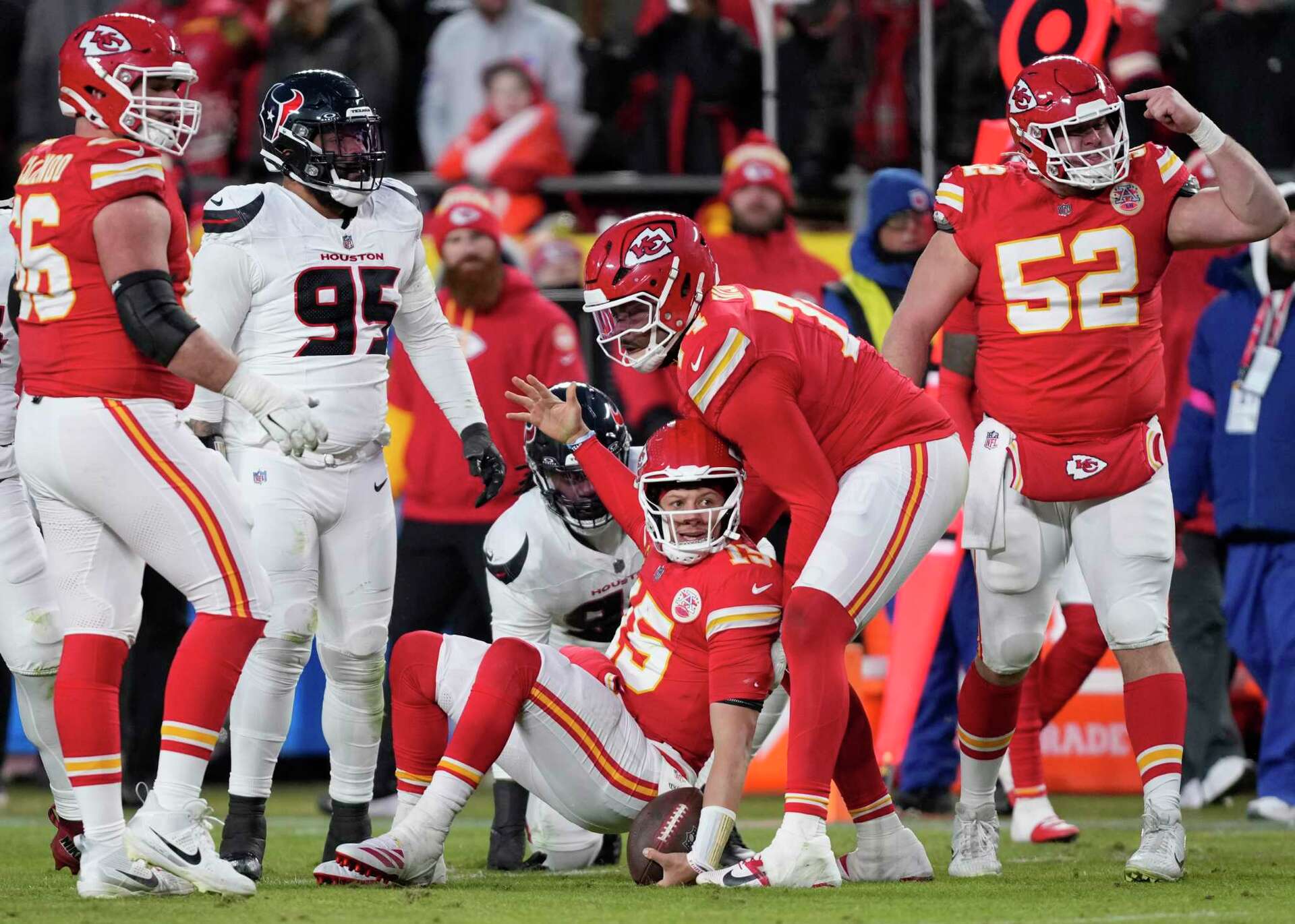 Why did Texans' Kris Boyd push Frank Ross in loss to Chiefs?