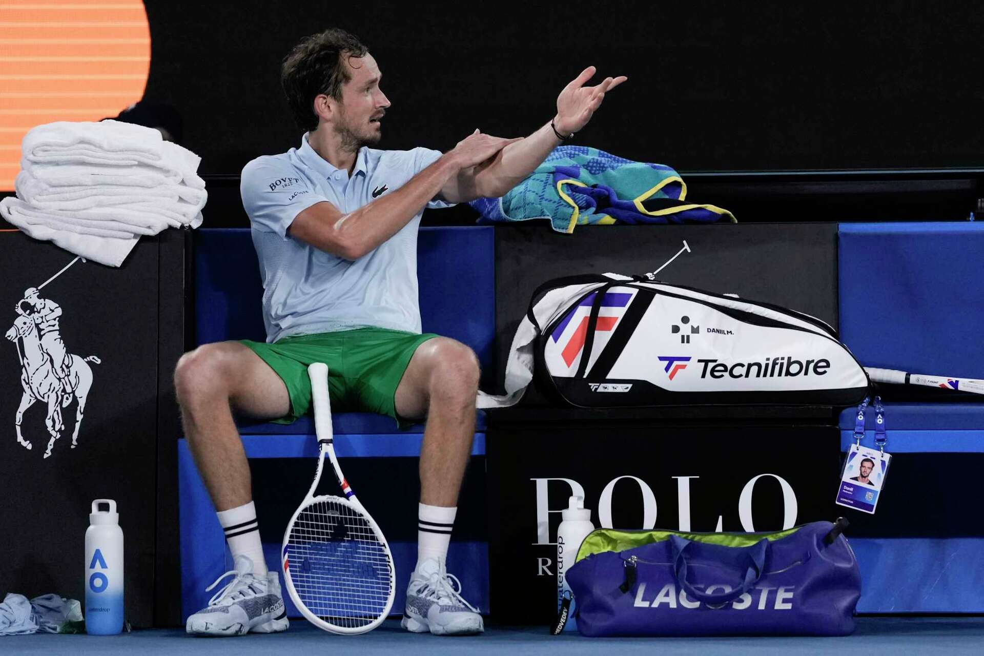 Daniil Medvedev fined 76,000 for his Australian Open outbursts