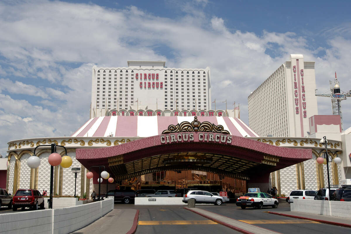 A 2005 file photo of Circus Circus on the Las Vegas Strip.