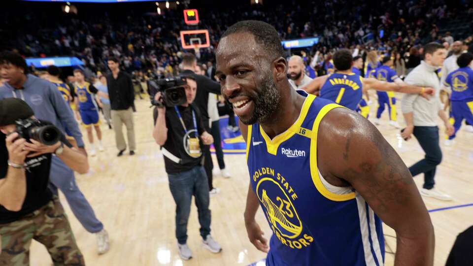 Golden State Warriors forward Draymond Green (23) following the NBA game against the Memphis Grizzlies at Chase Center in San Francisco, Saturday, Jan. 04, 2025. The Warriors won 121-113.