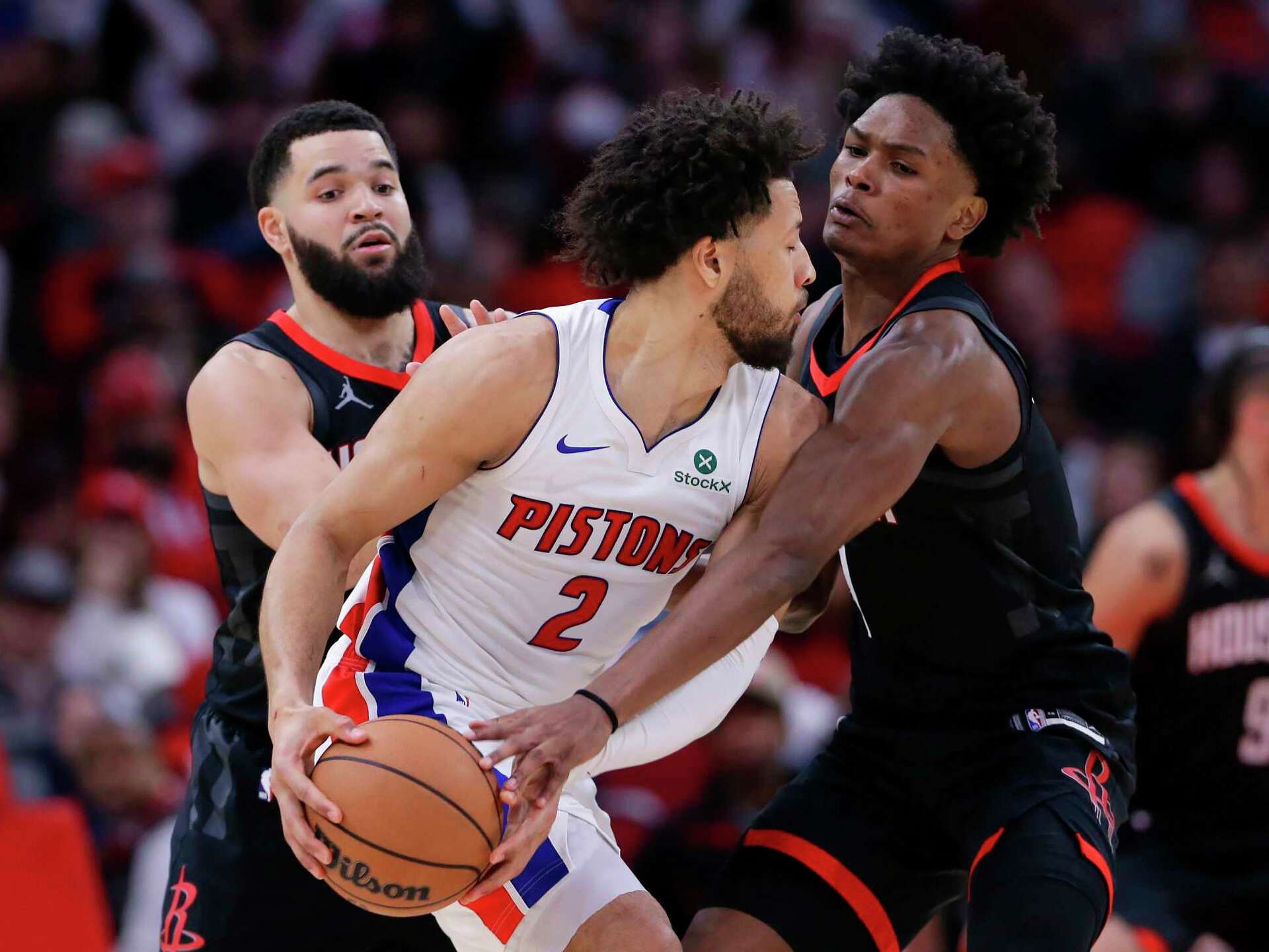 Houston Rockets: Amen Thompson loses to twin Ausar and the Pistons