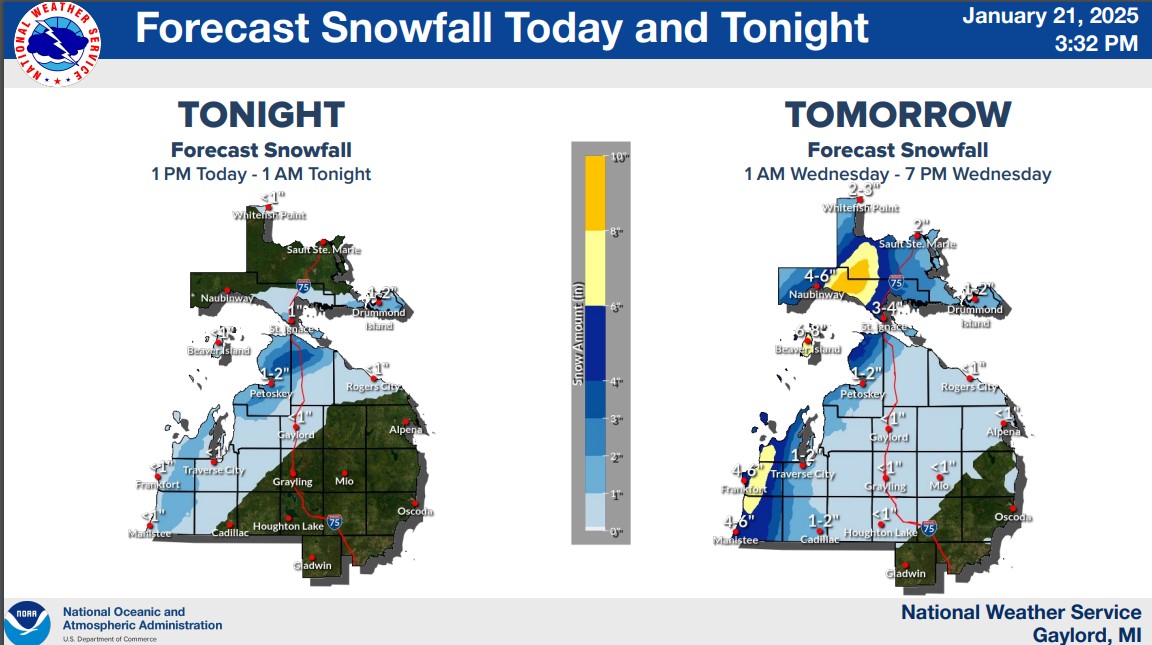 Lake Michigan lakeshore braces for winter storm, heavy snow tonight