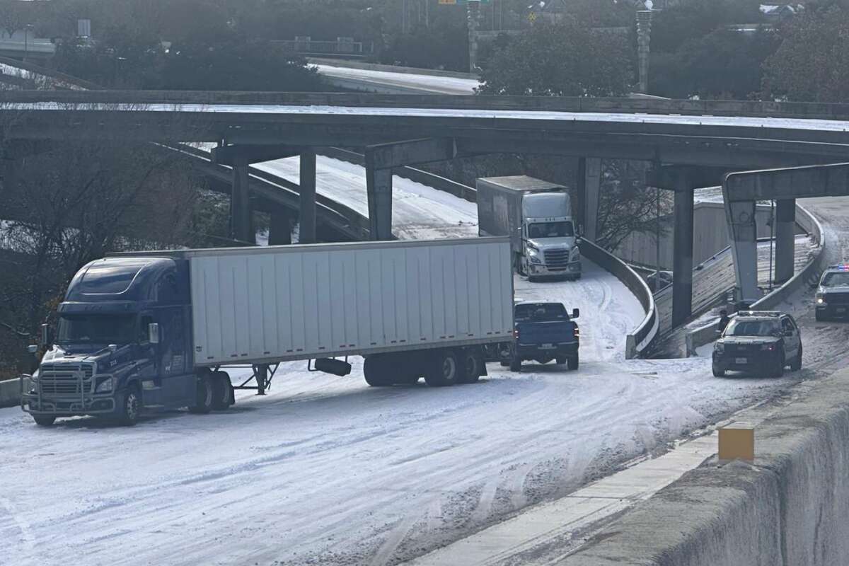 Houston roads remain dangerously icy after Tuesday's winter storm.