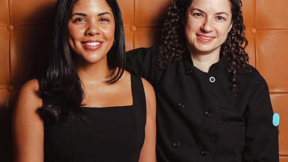 Ashley Flagg, right, and her wife, Rebekah Flagg, have opened The Laurel in West Hartford in the former Corner Pug space. Ashley Flagg was previously the executive chef at Millwright's in Simsbury.