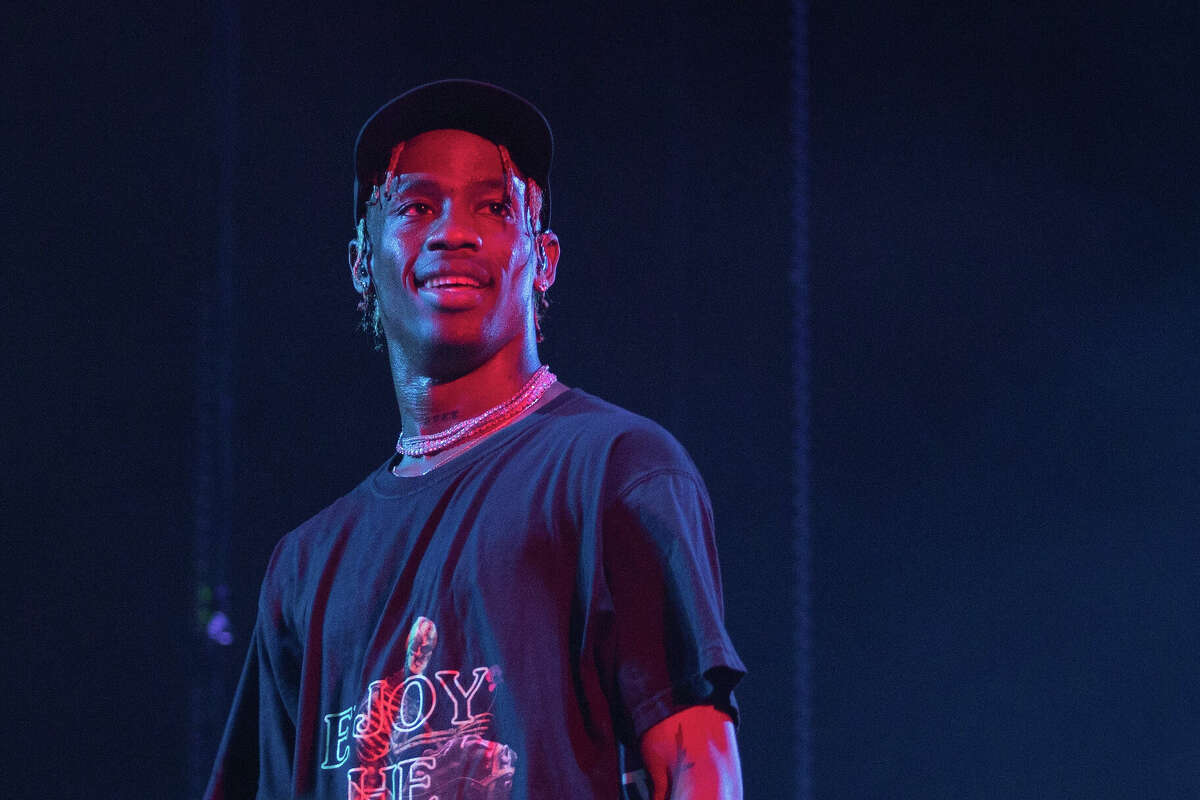 AUSTIN, TX - OCTOBER 07: Rapper Travis Scott performs onstage during weekend one, day three of Austin City Limits Music Festival at Zilker Park on October 7, 2018 in Austin, Texas. (Photo by Rick Kern/WireImage)