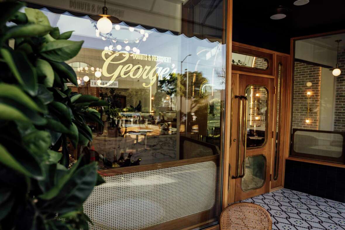 An exterior of view of George?’s Donuts & Merriment is seen in the West Portal neighborhood of San Francisco, Thursday, Jan. 2, 2025.