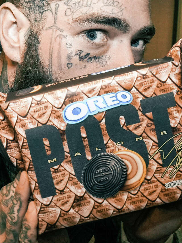 Oreo partners with post malone for new cookie flavor innovation