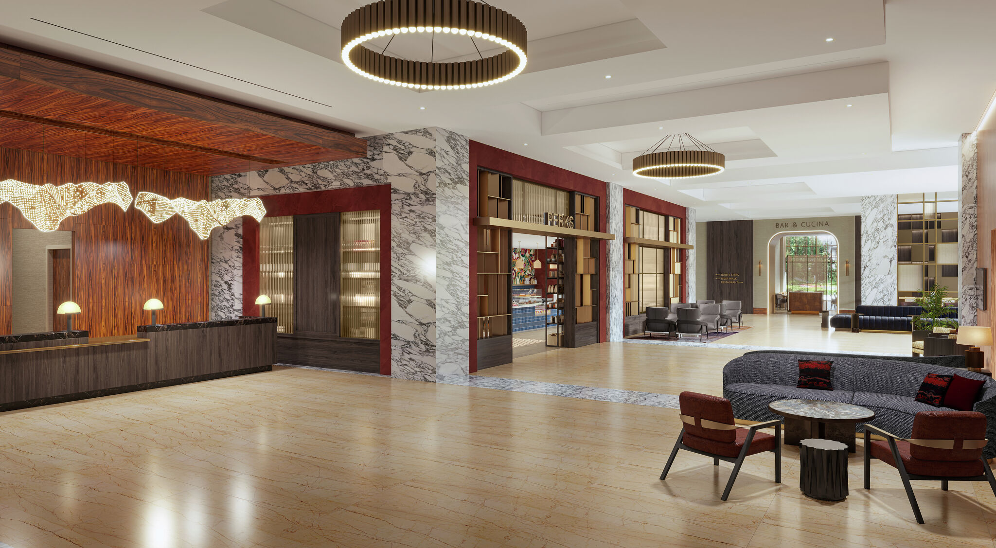 Das Grand Hyatt Hotel wird für 9 Millionen Dollar renoviert ...