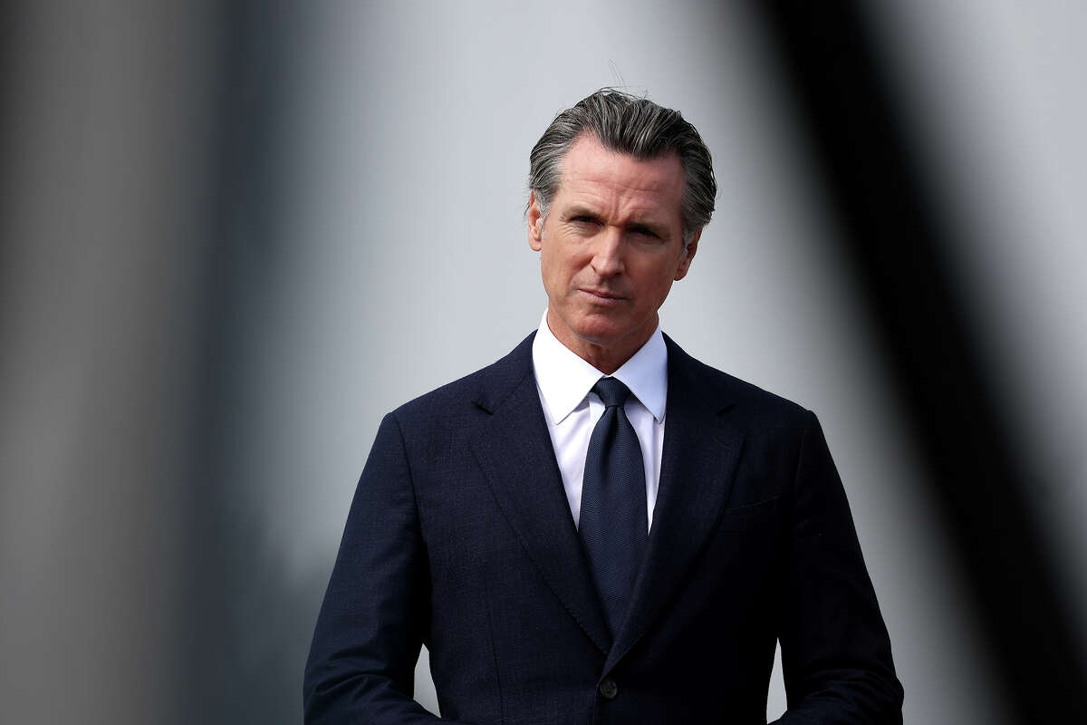 California Gov. Gavin Newsom speaks during a press conference on October 06, 2022 in San Francisco, California.