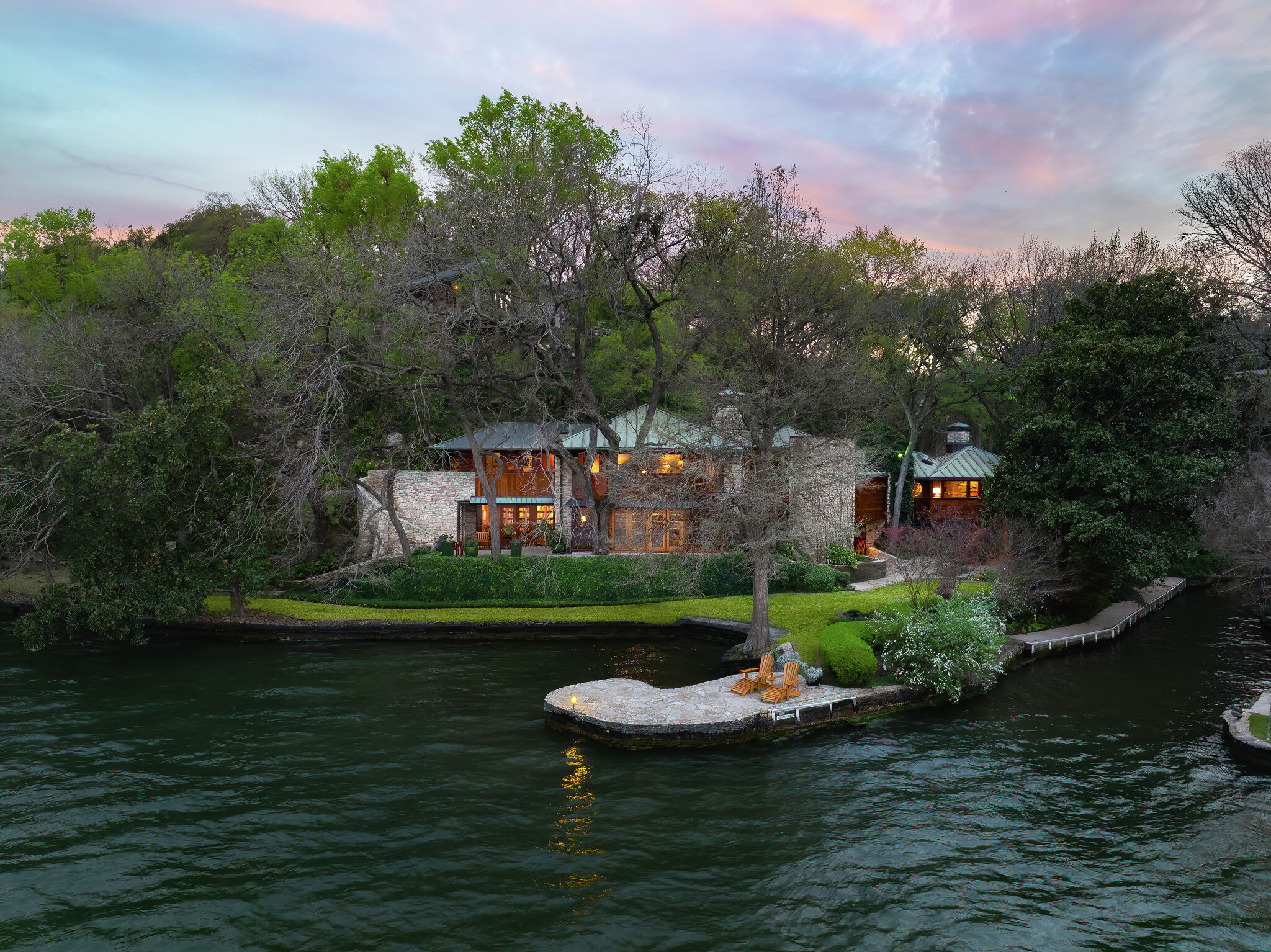 News Image for Unique Lake Austin Mansion on the Market for the First Time