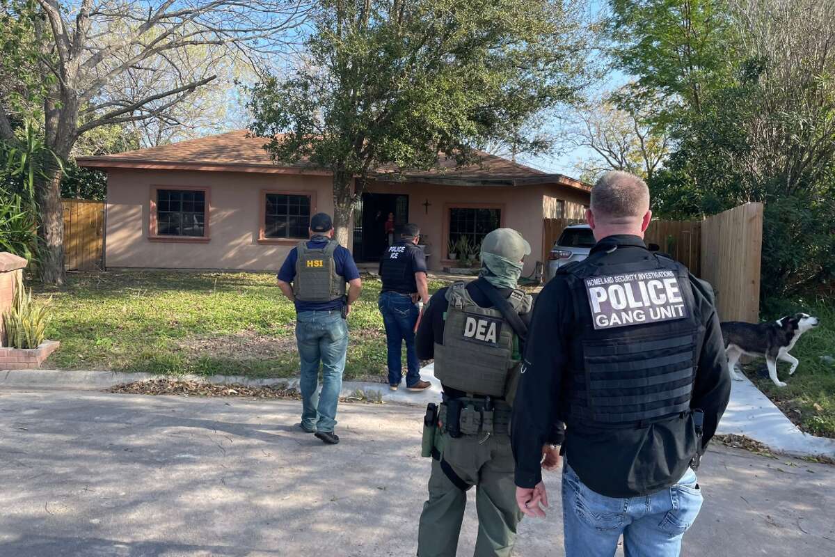 Officers made several arrests Sunday across Texas as part of immigration raids.