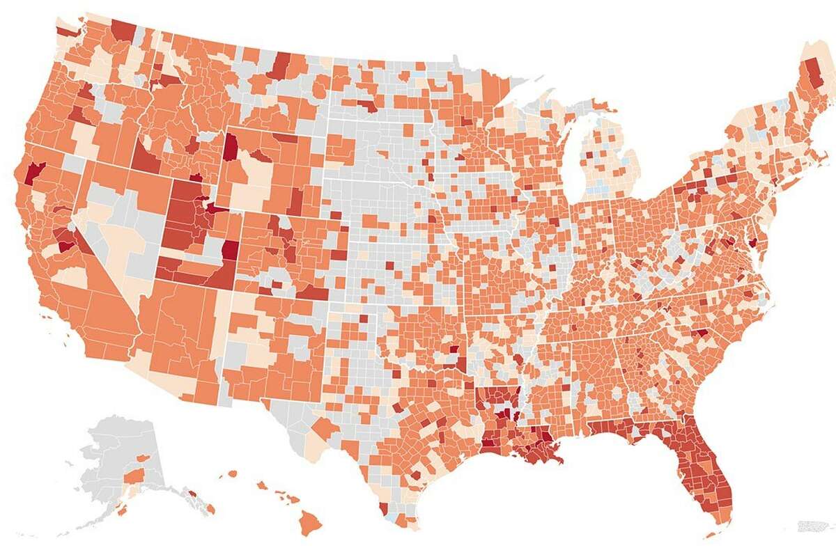 Map shows rising home insurance costs by state as climate risks reshape the market