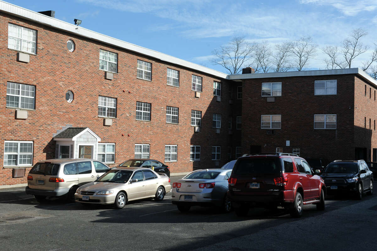 The apartment building at 360 Palisade Ave. in Bridgeport, Conn.