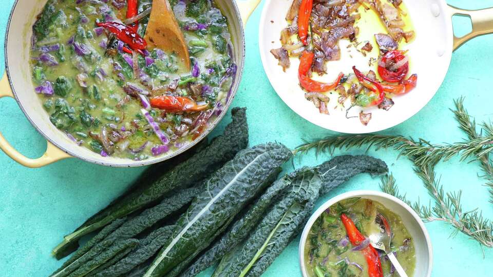 Kale dal soup by Anita Jaisinghani