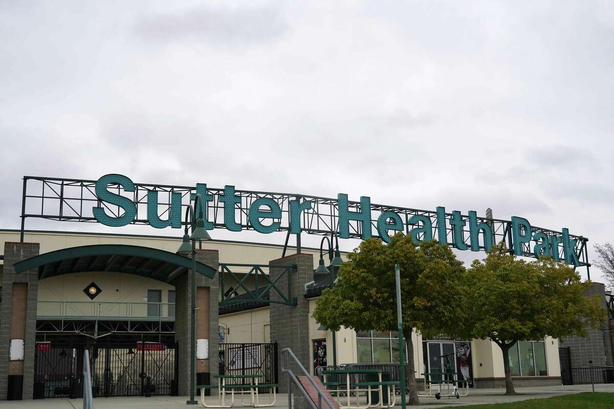 A general view of Sutter Health Park on January 24, 2021 in West Sacramento, Calif. The stadium is the home of the Sacramento River Cats.