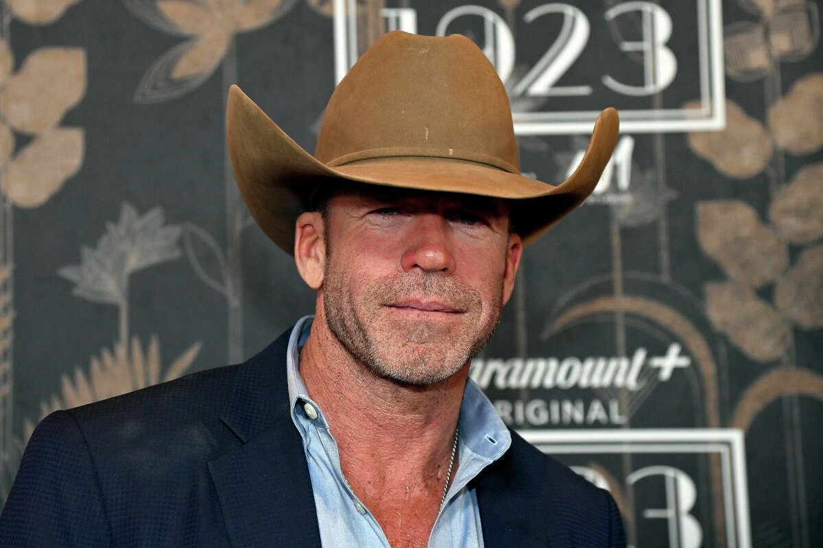 LAS VEGAS, NEVADA - DECEMBER 03: Taylor Sheridan attends the '1923' Las Vegas premiere screening the Encore Theater at Wynn Las Vegas on December 03, 2022 in Las Vegas, Nevada. (Photo by David Becker/Getty Images for Paramount+)