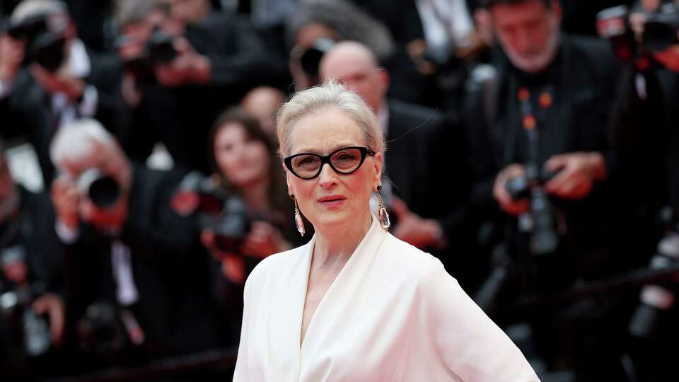 CANNES, FRANCE - MAY 14: Meryl Streep attends 'Le Deuxie`me Acte' ('The Second Act') Screening & opening ceremony red carpet at the 77th annual Cannes Film Festival at Palais des Festivals on May 14, 2024 in Cannes, France.