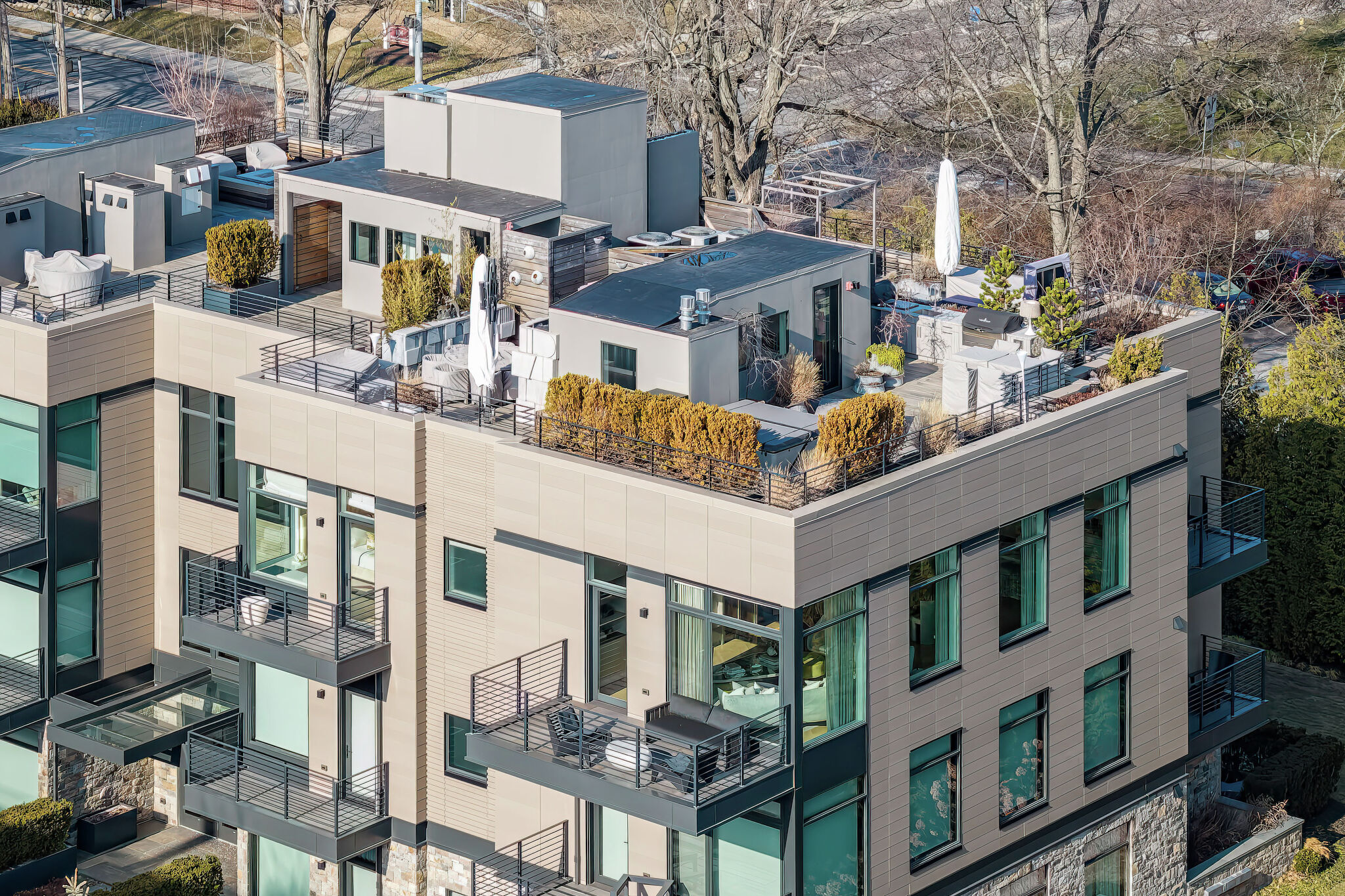 Living the downtown penthouse lifestyle
