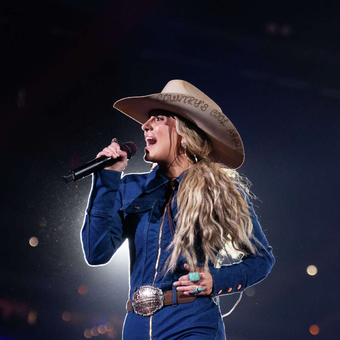 Lainey Wilson performs during the Houston Livestock Show and Rodeo at NRG Park, Saturday, March 9, 2024, in Houston. (Jason Fochtman/Houston Chronicle)