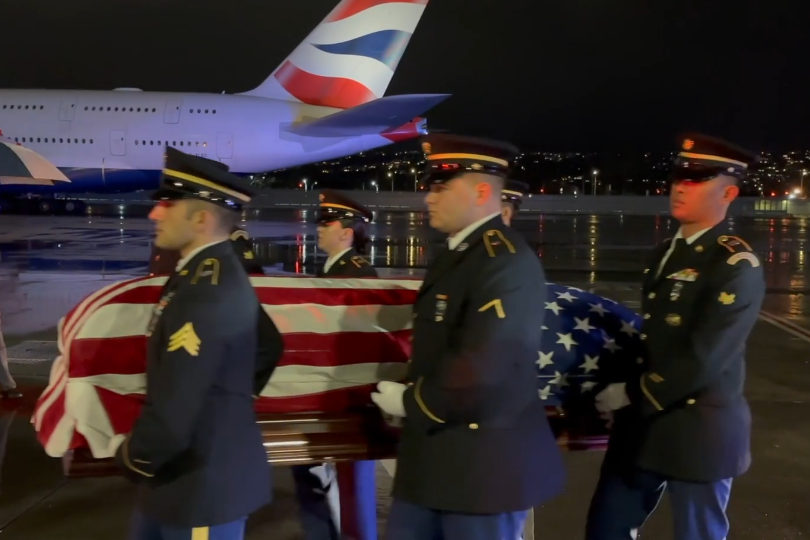 WWII vet’s remains flown to Bay Area 80 years after plane shot down