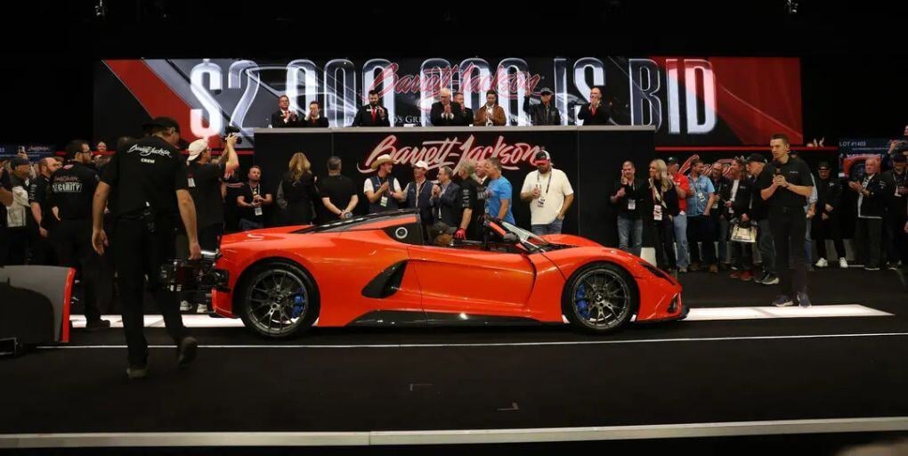 Top 10 Vehicles Sold At BarrettJackson Scottsdale