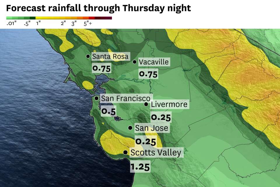 Another storm coming to Bay Area with up to 55 mph wind gusts