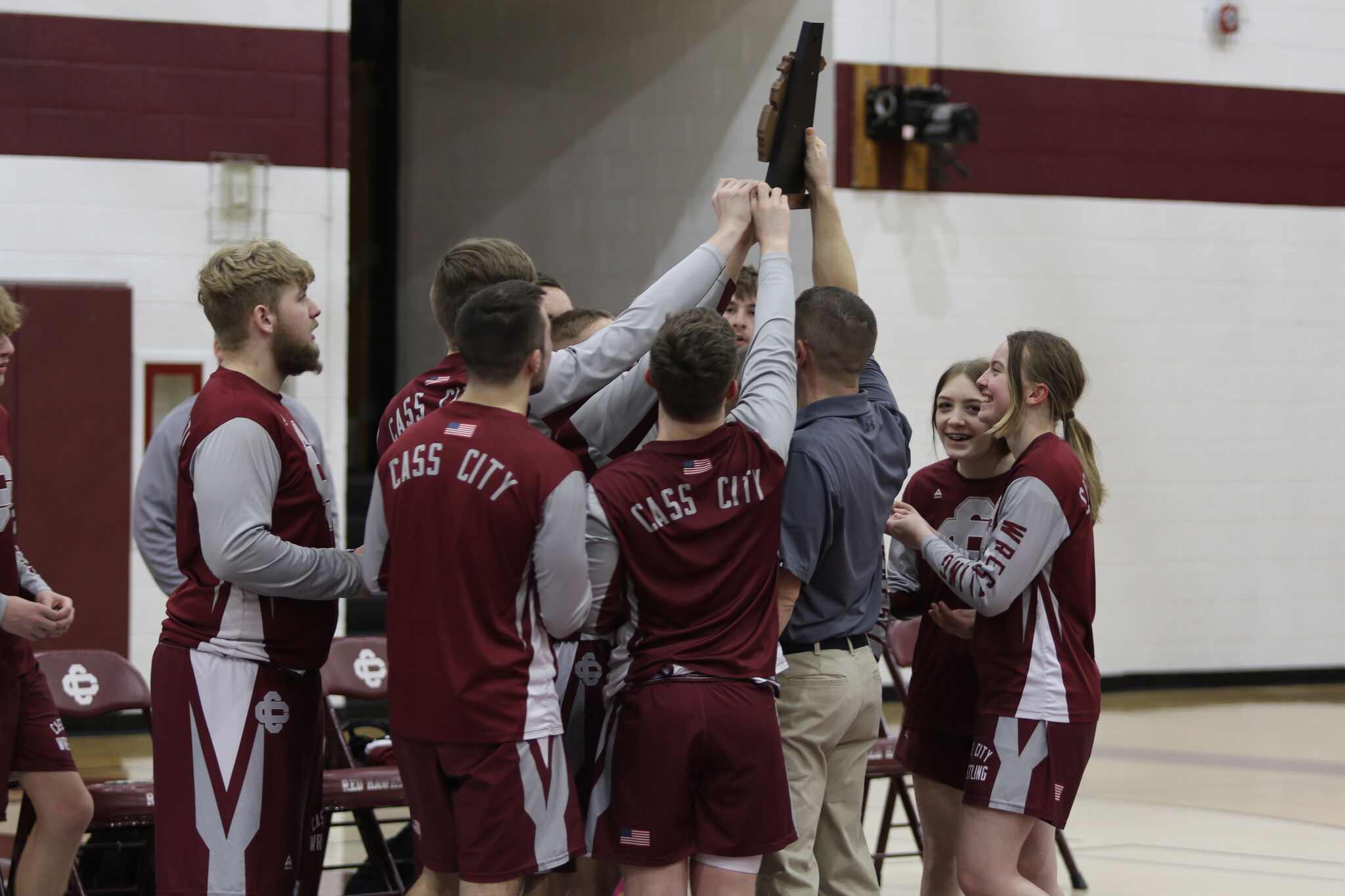 On Cloud Nine: Red Hawks win ninth straight district title