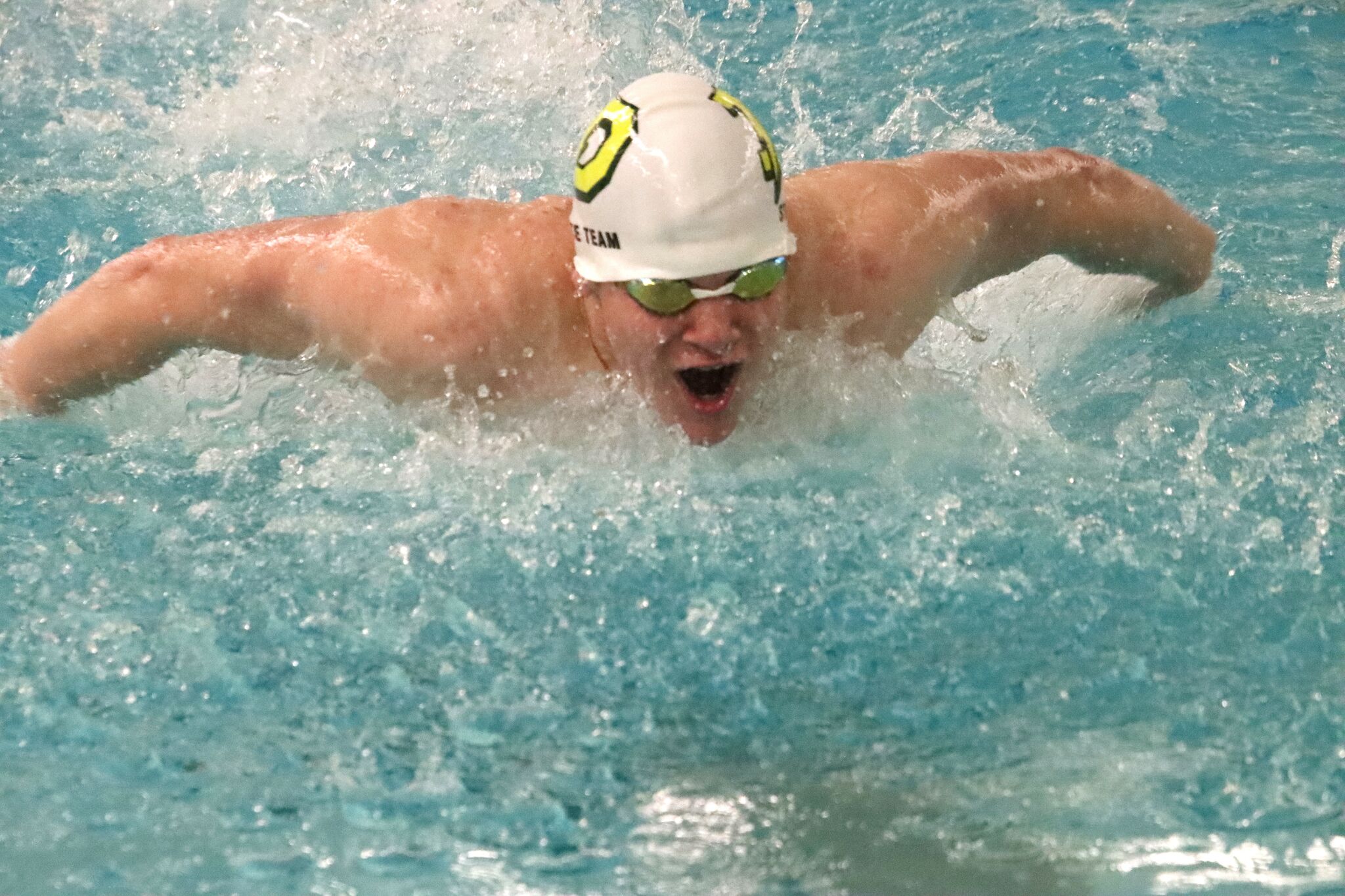 David Thaxton Pool Chargers take down Davison in pool