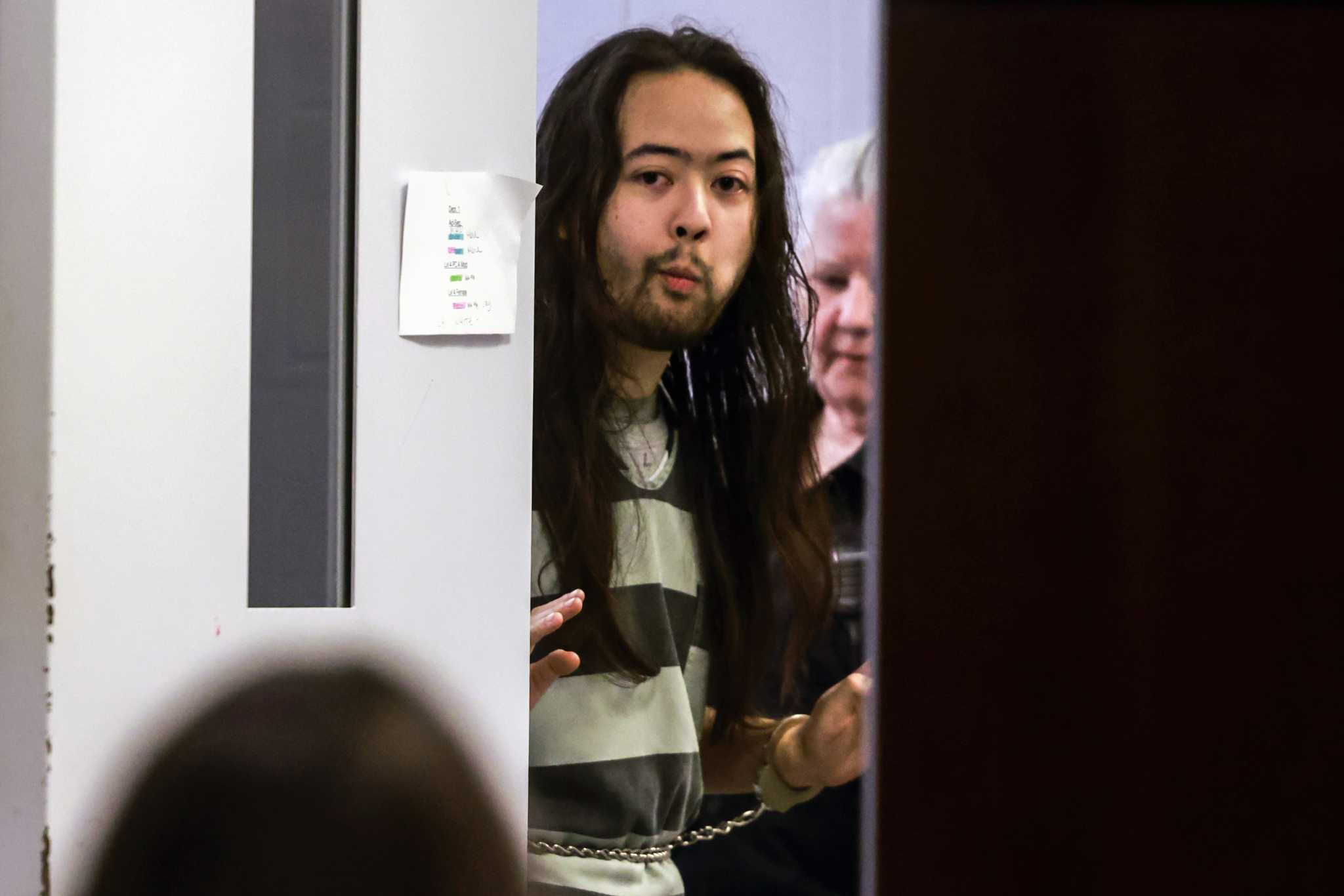 Associate of cultlike ‘Zizians’ hums song as he enters plea in killing