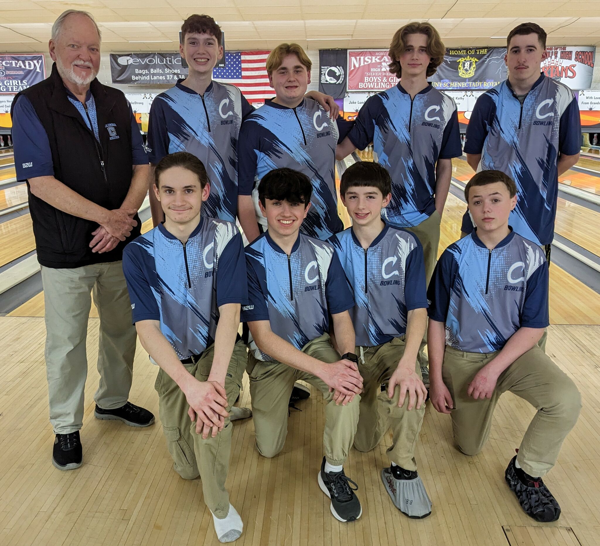 Columbia boys' bowling wins Section II Class A championship