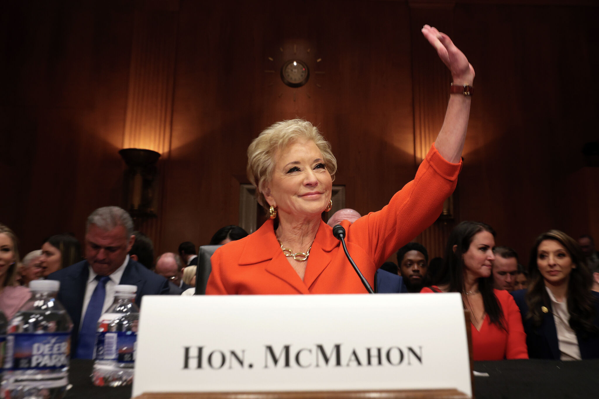 Linda McMahon confirmation hearing includes pledge to dismantle DOE